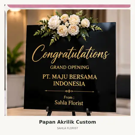 Papan Bunga Akrilik Rs Mmc Kuningan